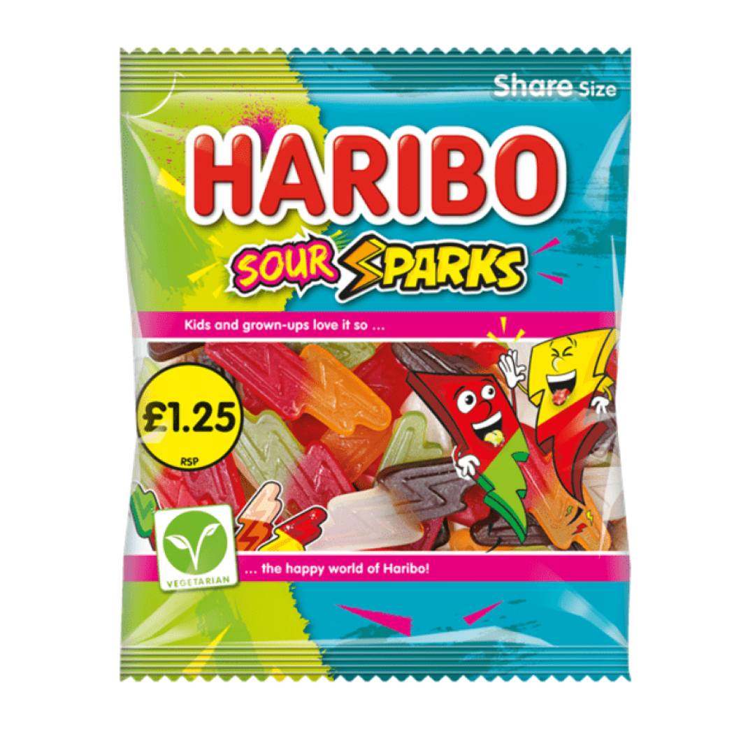 HARIBO SOUR SPARKS 140G